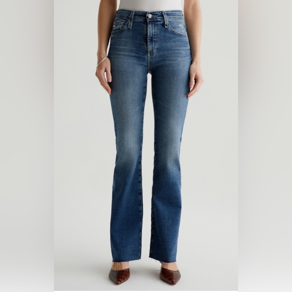 AG Farrah Distressed Bootcut